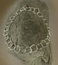 Silver Chain Statement Necklace - Image 1