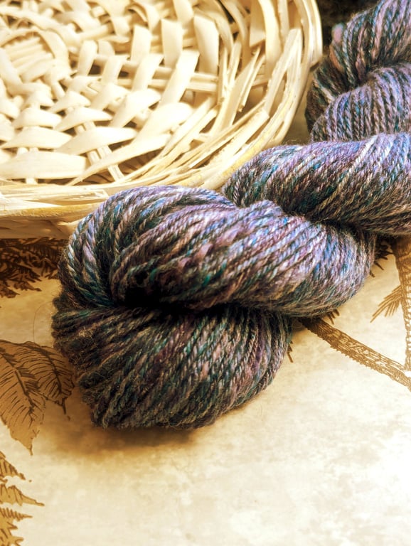 Phoenix hand spun yarn – Merino and silk blend - 155 yards