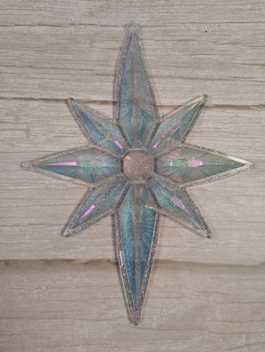Handmade Star Ornament – Ice Fairy
