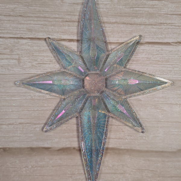 Handmade Star Ornament – Ice Fairy