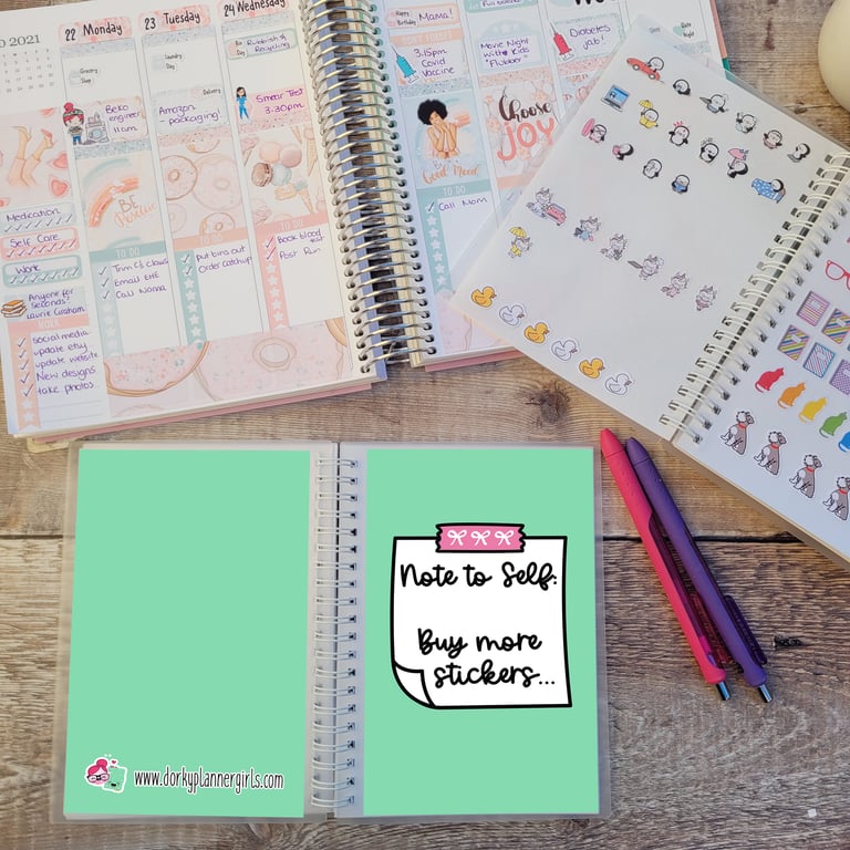Sticky Note Reusable Sticker Book - SB013