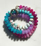 Candy Rock Hand Knotted Beaded Gemstone Necklace - Image 4