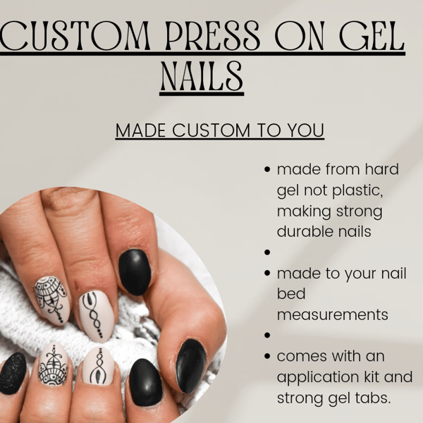 Custom press on nails 