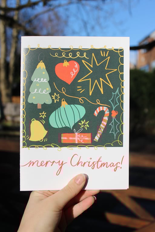 Illustrated Christmas card