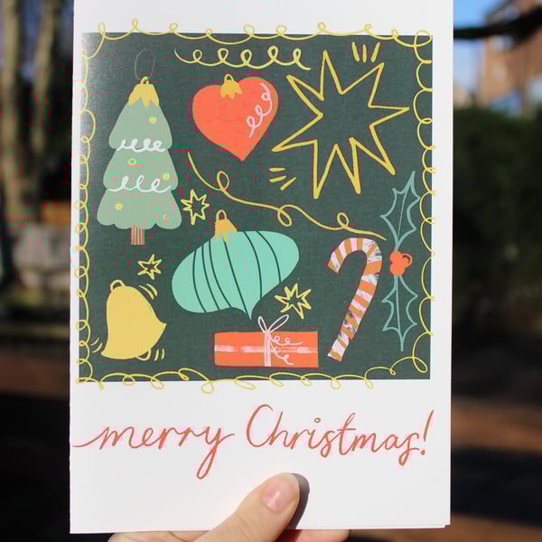 Illustrated Christmas card