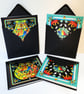 Christmas Cards - Pack of 4 - Partridge in a Pear Tree unique design. - Image 2