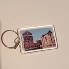 Gloucester Docks River View Photography Keyring 