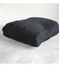 Tempur Pedic Original Contour Travel Neck Pillow Cover Black Plush Minky Fleece - Image 2