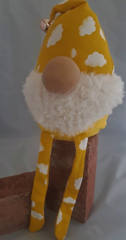 Handmade Upcycled Gnome – With Lavender-Filled Hat