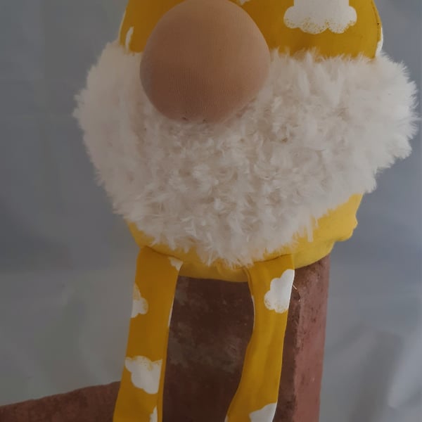 Handmade Upcycled Gnome – With Lavender-Filled Hat