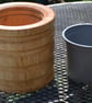 Ash Wooden turned Flower Bowl designed to take a standard plant pot. - Image 4