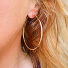 14k Gold Fill 58mm Hoop Earrings 