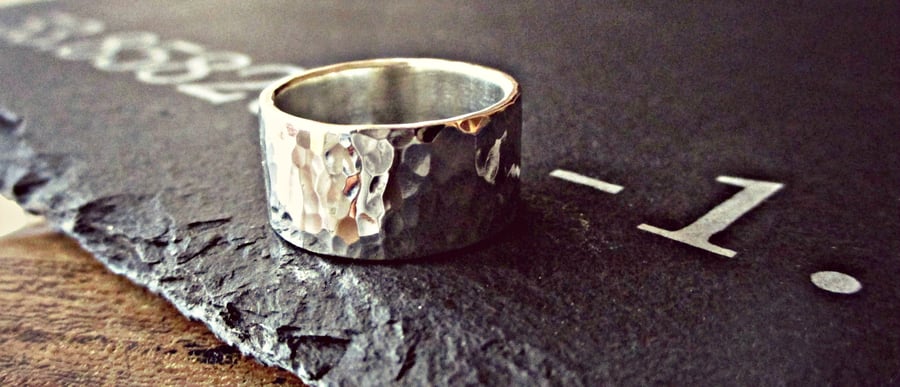 Solid Silver - Chunky jewellery - Hammer-Time! Personalised gifts for men
