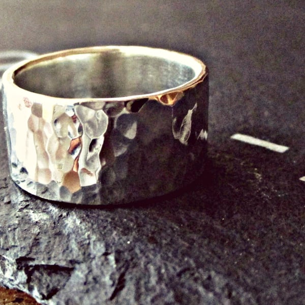 Solid Silver - Chunky jewellery - Hammer-Time! Personalised gifts for men