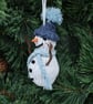 Macrame Snowman - Image 3