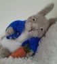 Sleepy Bunny, dotpebblesknits design