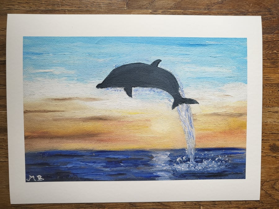 Dolphin print