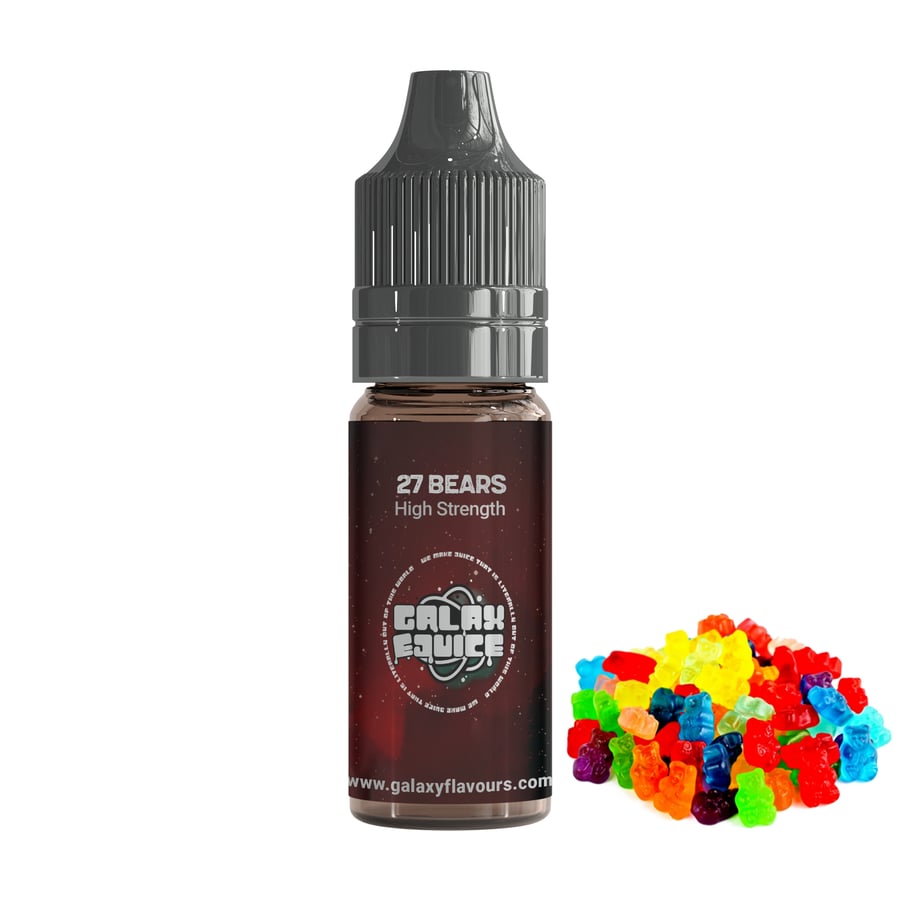 27 Bears High Strength Professional Flavouring. Over 250 Flavours.