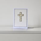 'Christening or First Holy Communion' - Handmade Blank Card