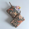 Toiletries or make up bag in a vintage Morris and Co for Sanderson print.