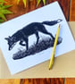 Fox greetings card - Image 1