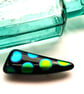 Spotty Dotty Dramatic Dichroic Brooch
