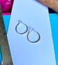Sterling Silver Chevron Rings - Sizes L - R, Stacking Rings - Image 5