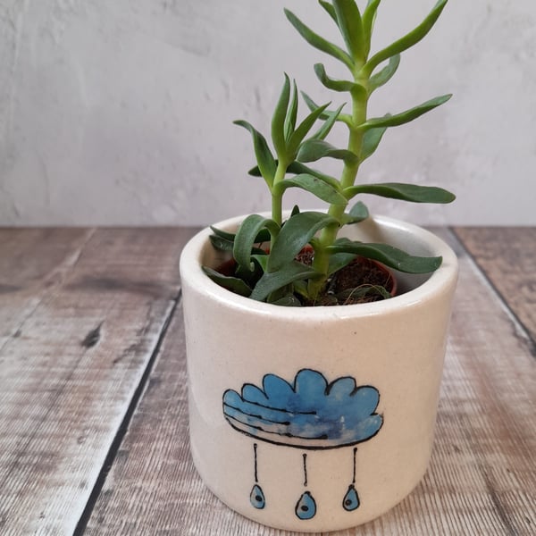 Handmade Retro Ceramic Indoor plant pot