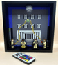 Ghostbuster inspired Illuminated picture frame with remote control