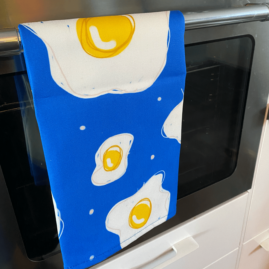 Fried Egg Tea Towel