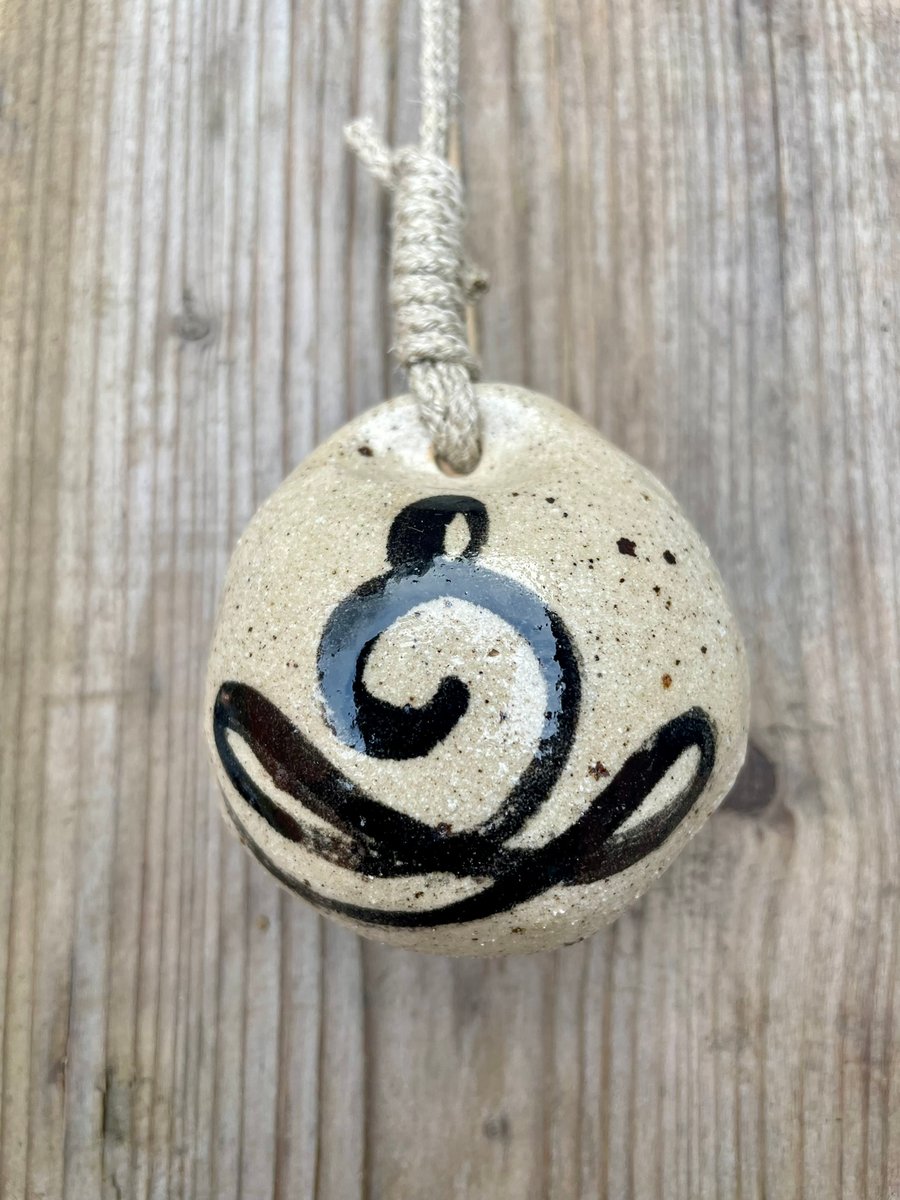 Sitting Buddha Dorei Clay Bell