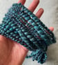 Hand spun art yarn - wool, silk and mohair - Image 3
