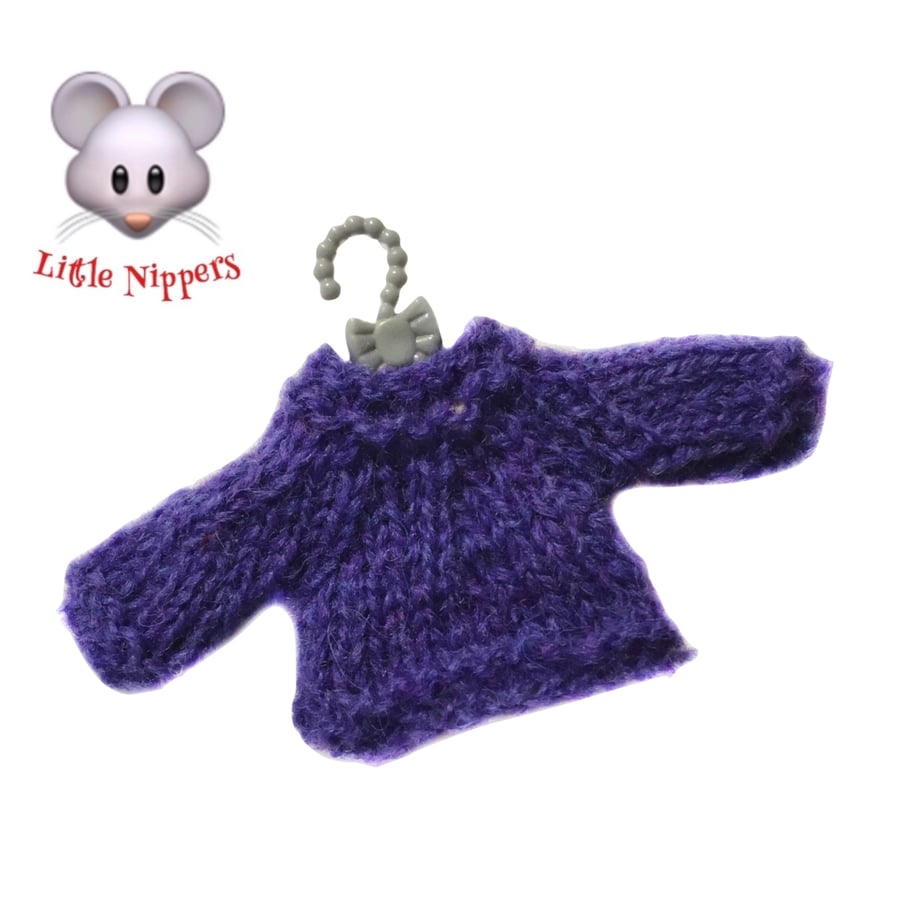 Purple Jumper to fit the Little Nippers