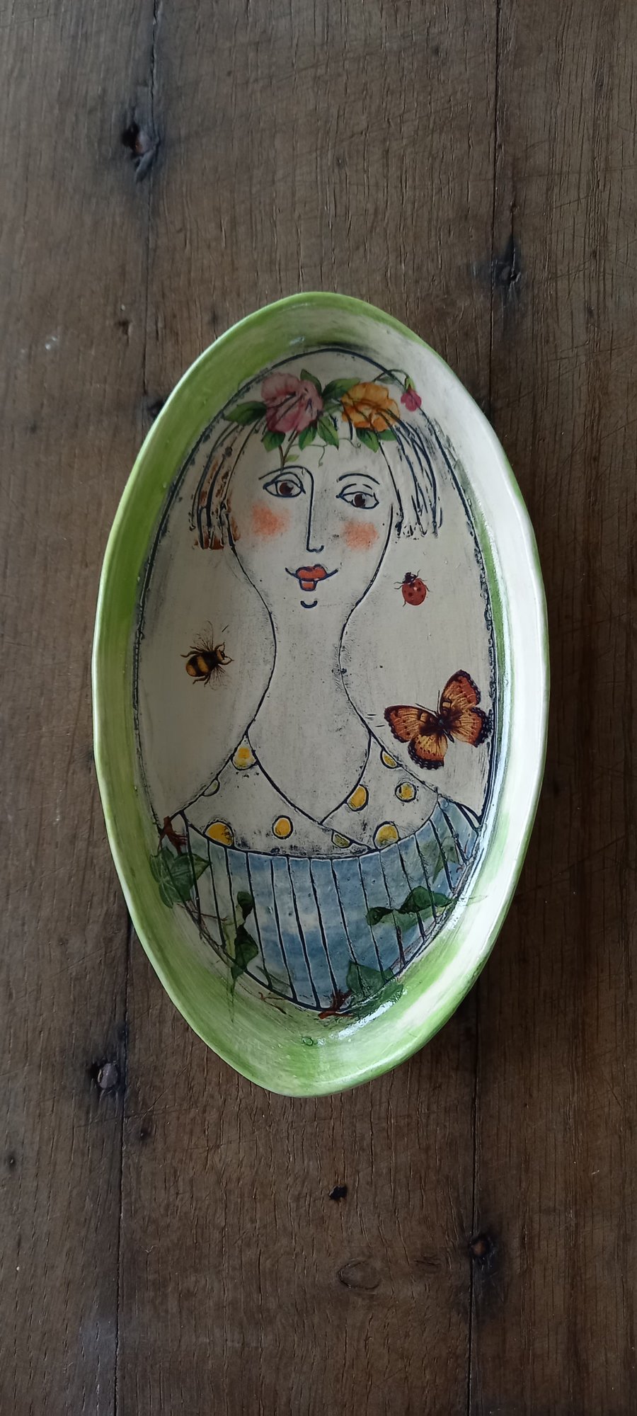 Figurative wall hanging .