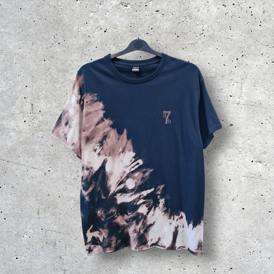 Reverse dyed t-shirt size large