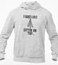 Fairies Love Sitting On Top -.Funny Novelty Christmas HOODIE xmas gift - Image 2