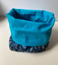 Fully lined button fastening tidy all bag. - Image 4