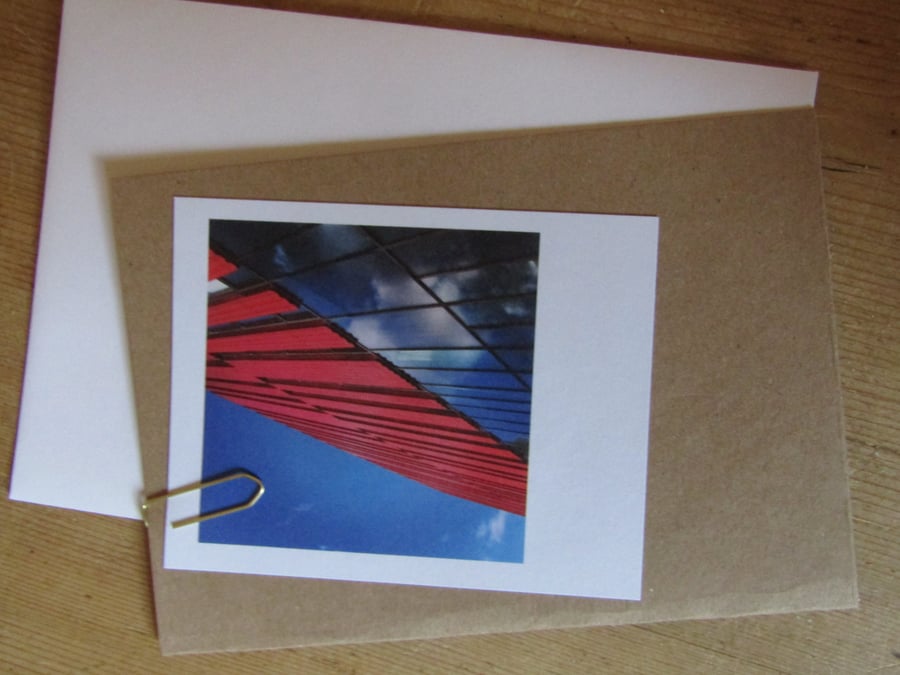 “Polaroid” style photo card: Manchester