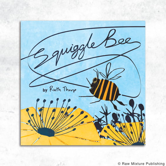 Squiggle Bee Rhyming Picture Book by Ruth Thorp (paperback)