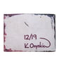 Cats in Long Distance Love ACEO - Perfectly Imperfect Small Acrylic Art - Image 7