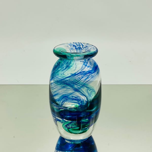 Blue Green Tidal Posy