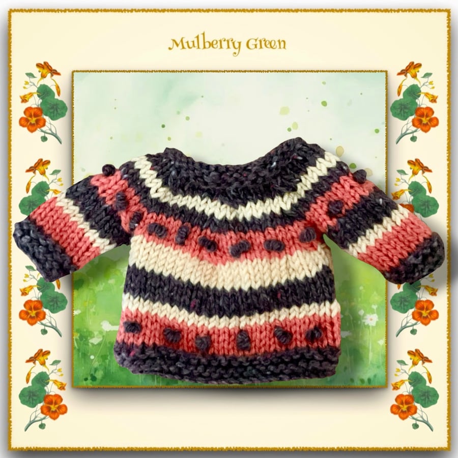 Stripey Autumn Jumper