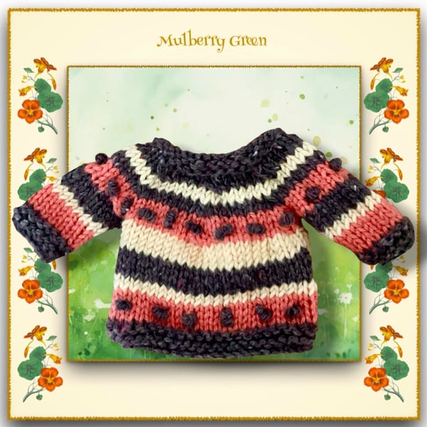 Stripey Autumn Jumper