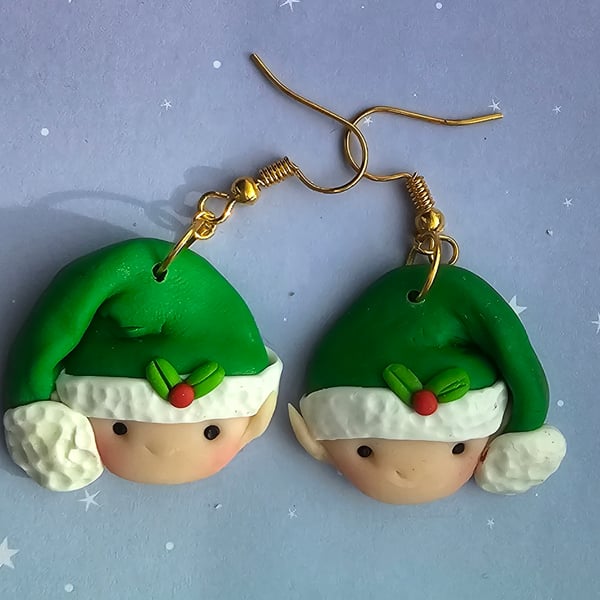 Christmas Elf Earrings