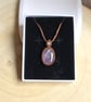 Amethyst Macrame Crystal Necklace  - Image 3