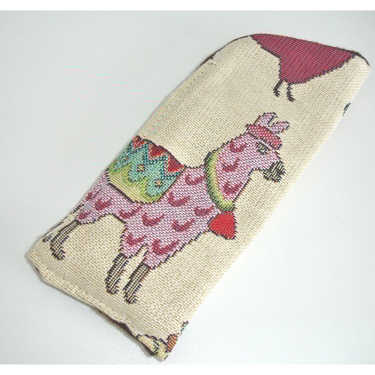 Glasses Case Sleeve Llama Tapestry Alpaca Llamas
