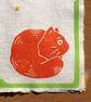Handprinted Sunshine Cat Notebook - Image 2