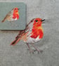 Coasters, Robin coaster, melamine coaster, new home gift, coffee and tea lovers - Image 6