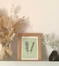 Framed Original Lino Print - Image 1
