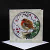 Robin Christmas Card
